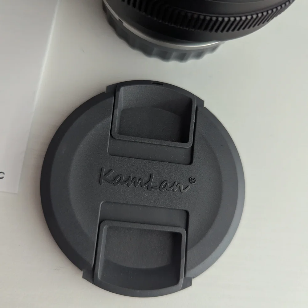 KamLan 50mm F1.1 II Lens w/ Manual Focus - Canon Mirrorless M EF-M